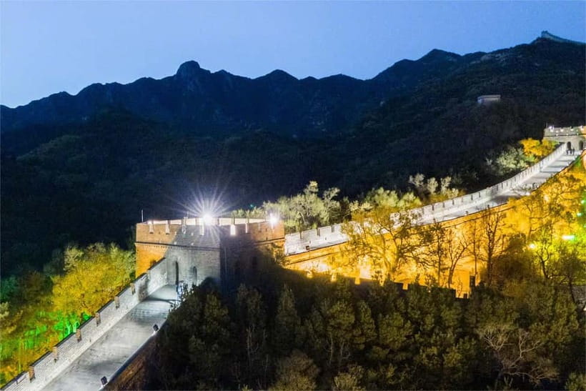 Badaling Great Wall Night Tour+ Light Show + Performance - Sunset Glow to Full Illumination: What You’ll Experience on the Wall