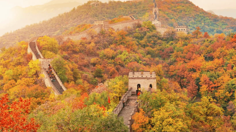 Beijing: Badaling Great Wall Admission Ticket - Walking the wall: from the pass toward the South Fourth Tower