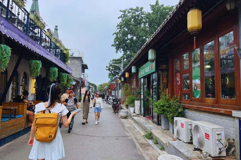 Beijing: Lama Temple E-Ticket or Full-Day Guided City Tour - Lama Temple at 11:30: The Giant Maitreya and Tibetan Details