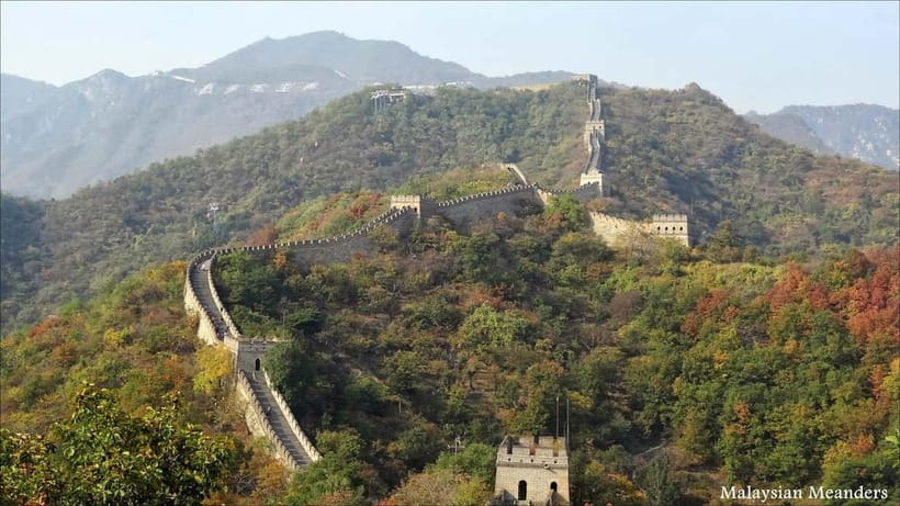 Beijing Mutianyu Great Wall Entry Tickets Chairlift Toboggan - Inside the wall: how the day usually plays out