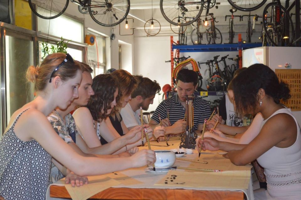 Beijing Wangfujing Calligraphy Class Nearby Forbidden City - Choosing 45 minutes, 1 hour, 1.5 hours, or 2 hours