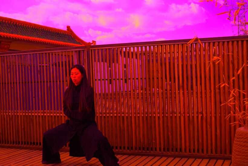 Chinese Kungfu class in old temple beside Forbidden Ci - Small souvenirs and gear: the training uniform option