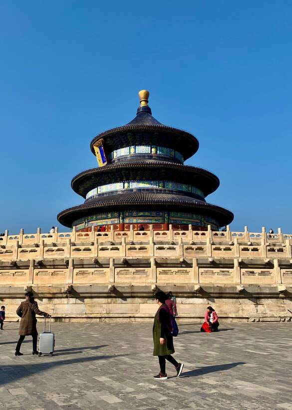 Temple Of Heaven Entrance Ticket Booking-Different Option - Getting there the easy way: Metro Line 5 to the east gate (Tian Tan Dong Men)